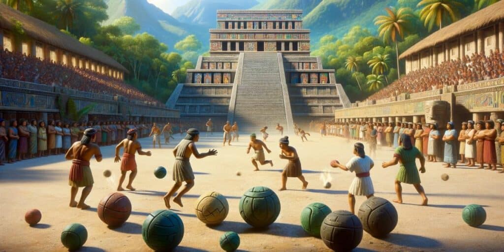 The use of rubber balls by the Ancient Mesoamericans over 3,000 years ago