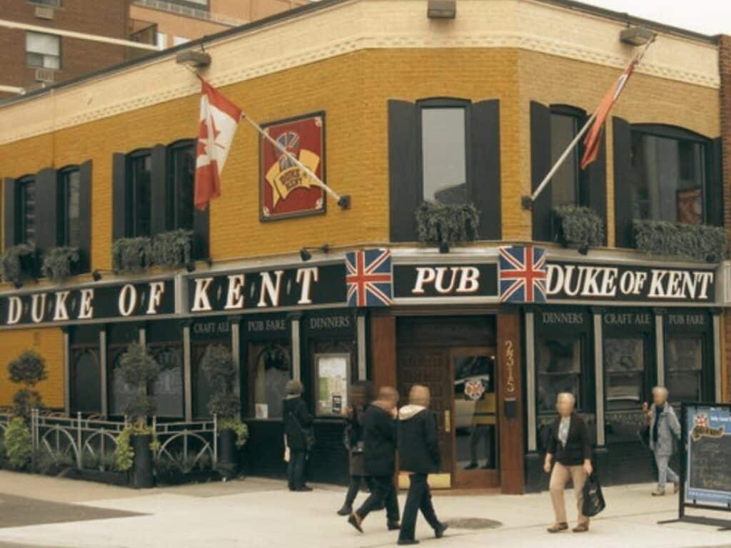 Duke of Kent, Toronto