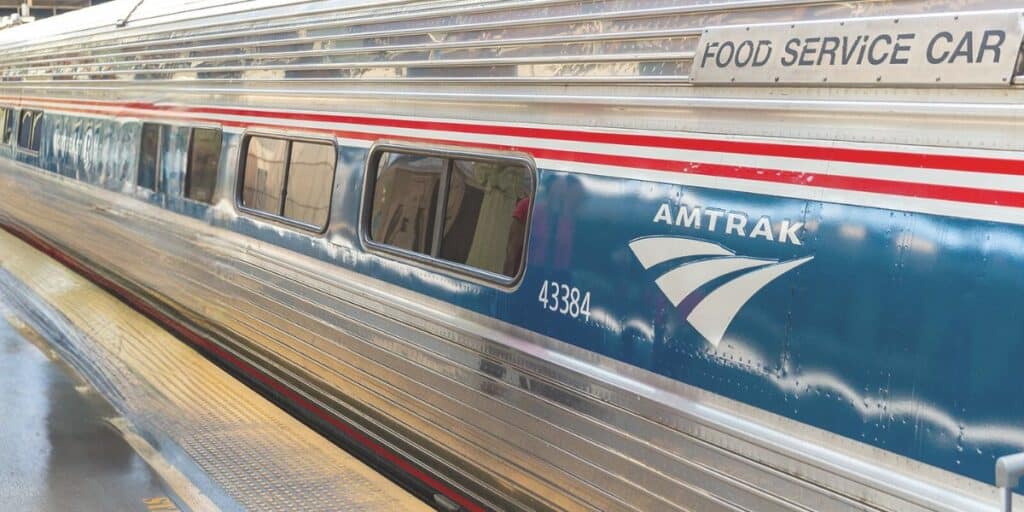 Amtrak train service