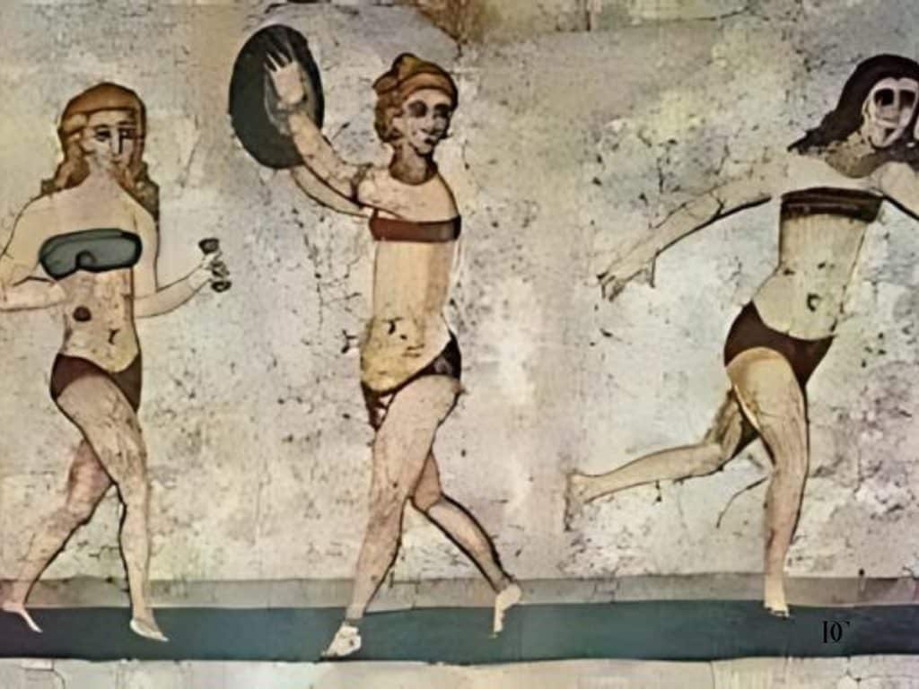 Women in the Ancient Olympics - Illustration