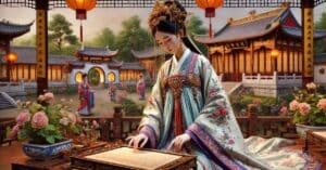 A Women of the Tang Dynasty