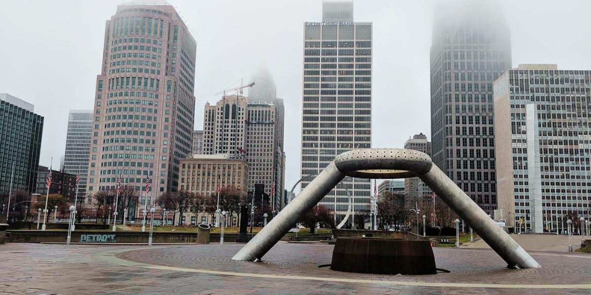 Hart Plaza in Detroit Earns Place on National Register of Historic Places