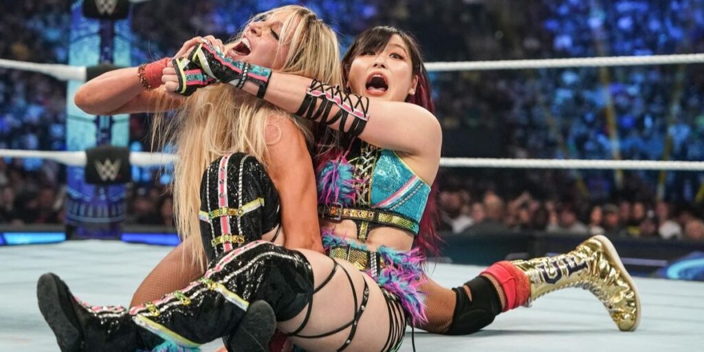 Asuka vs Charlotte Flair