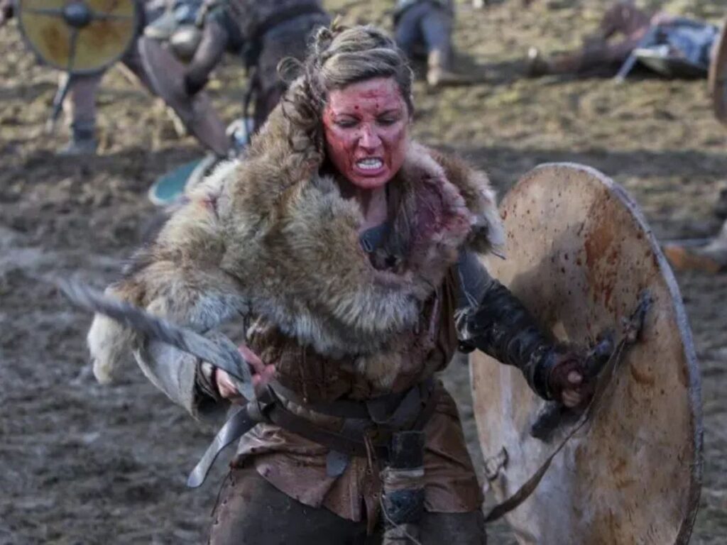 Becky Lynch made a guest appearance in series Vikings