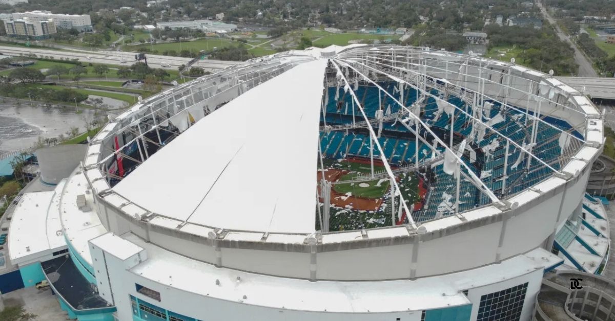 Hurricane Milton's Wrath: Tropicana Field's Roof Torn Off in a Storm for the Ages