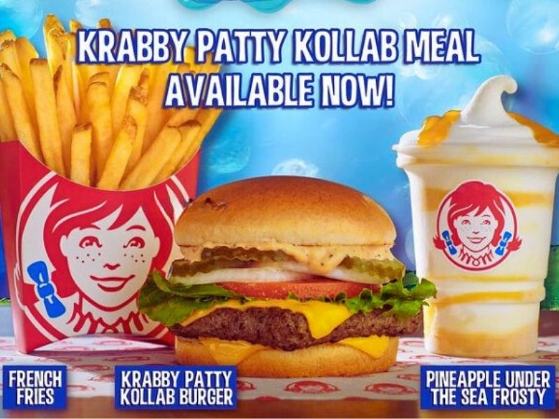 Wendy's Krabby Patty Kollab Burger