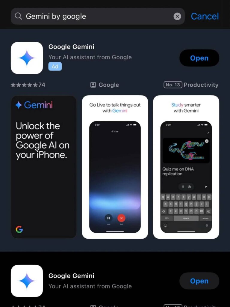 A Step-by-Step Guide to Using Gemini Live on Your iPhone