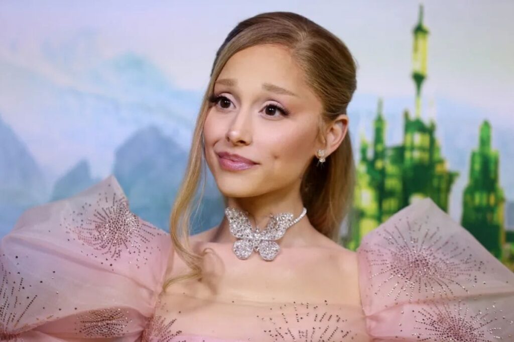 Ariana Grande as Glinda at 'Wicked'