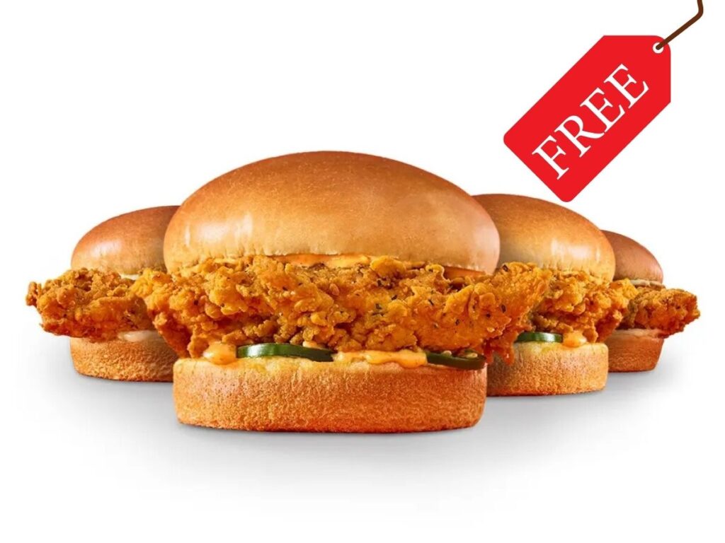 BOGO Chicken Sandwich FREE from Jollibee