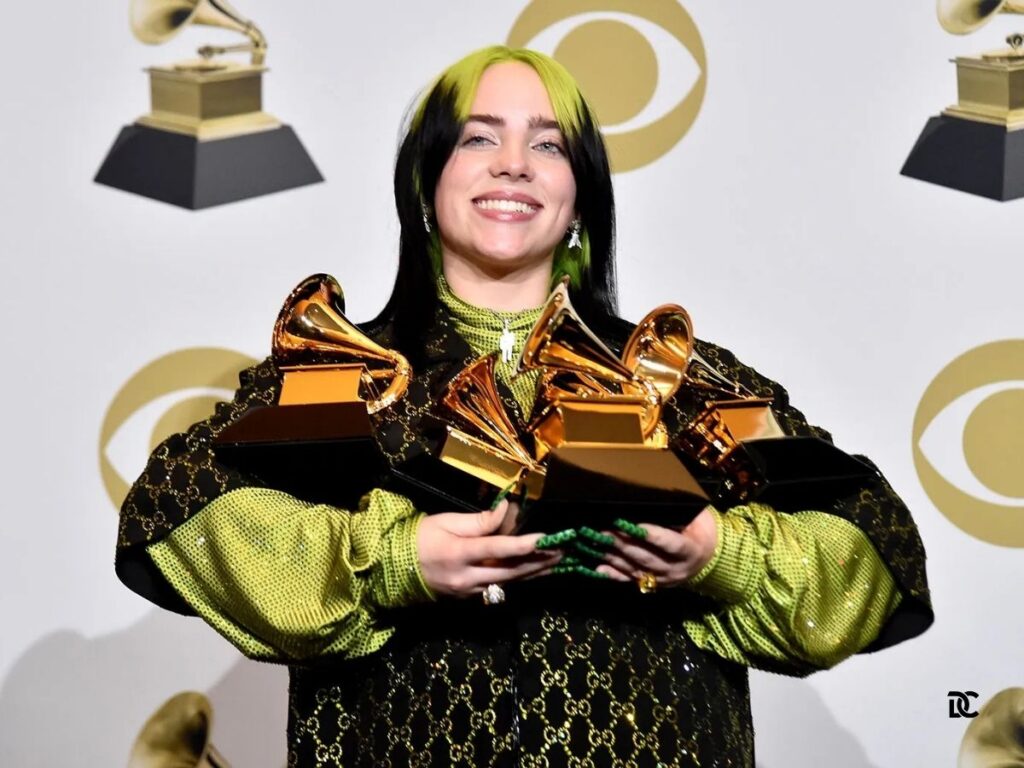 Billie Eilish Makes History at the 2020 Grammy Awards