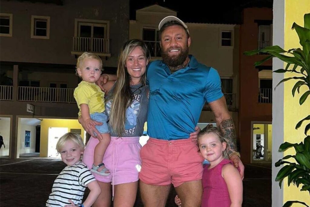 Conor McGregor and Dee Devlin have four children