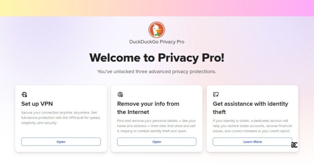 DuckDuckGo Privacy Pro Plan