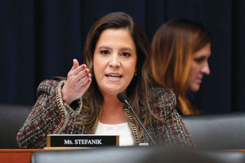 Elise Stefanik represents New York’s 21st District