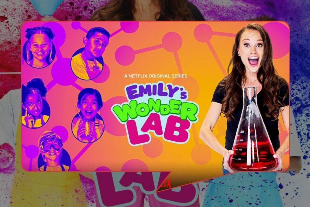 Emily Calandrelli hosts "Emily’s Wonder Lab" on Netflix