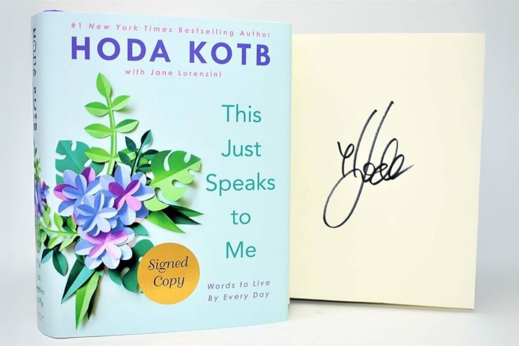 Hoda Kotb new book 'This Just Speaks to Me'