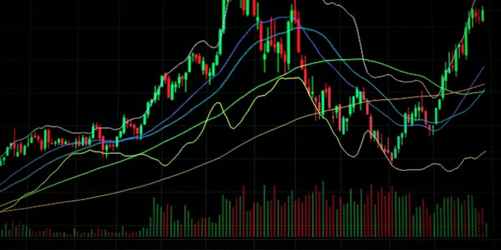 Illustration of Trump Media's stock performance