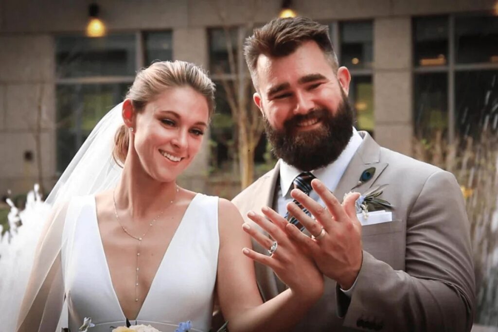 Jason & Kylie Kelce's Eventful Wedding Ceremony