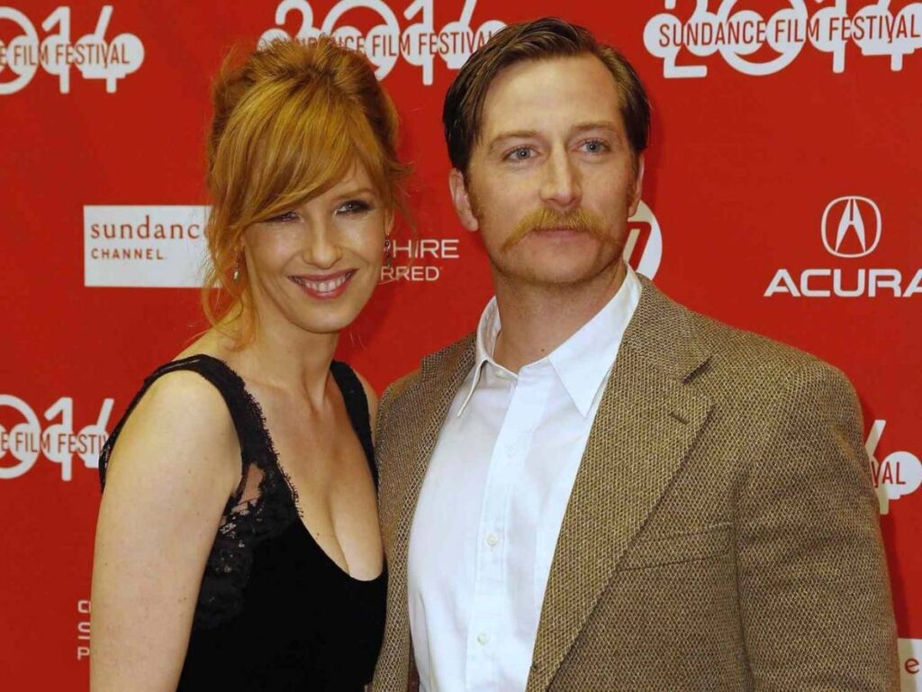 Kelly Reilly With Husband Kyle Baugher