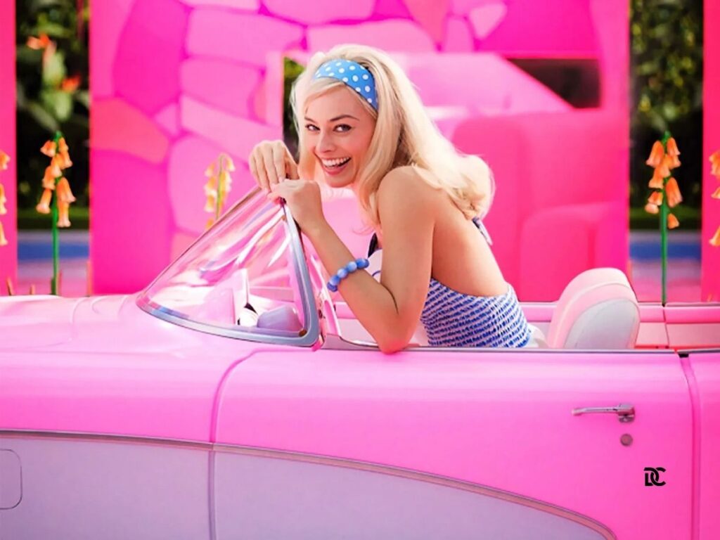 Margot Robbie as Barbie