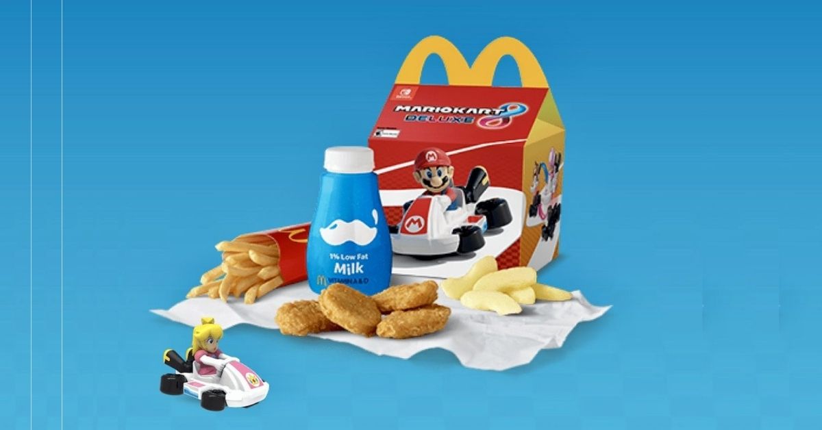 Mario Kart Toys Race Back to McDonald's in Exciting Happy Meal Promotion