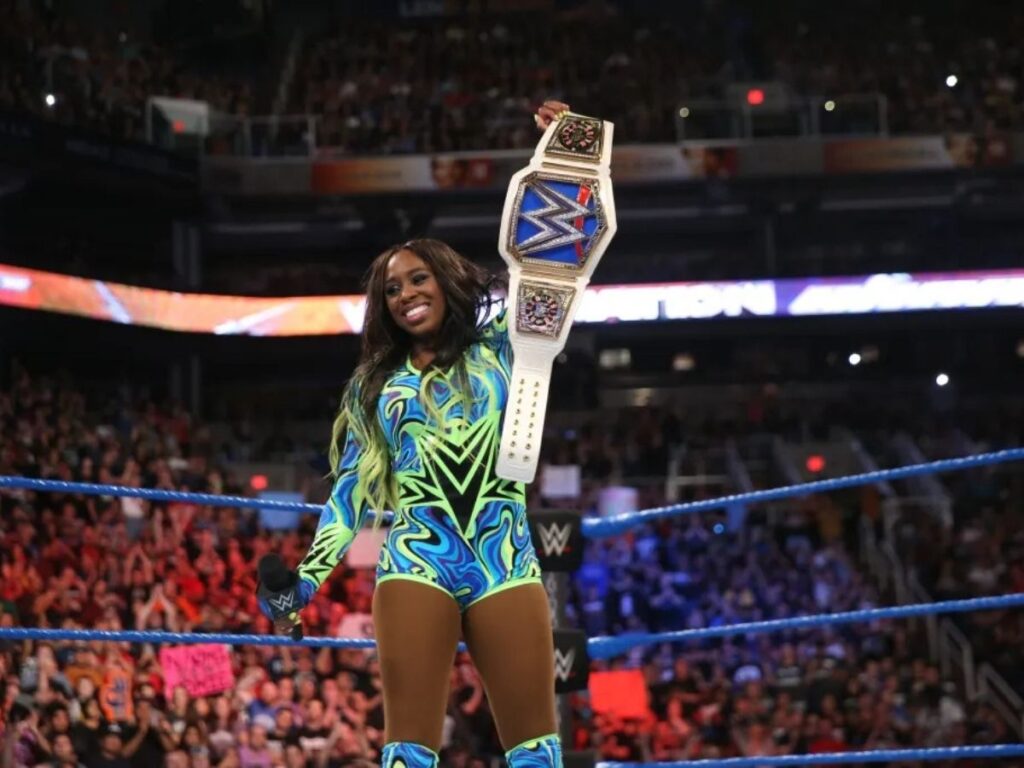 Naomi return to WWE at the 2024 Royal Rumble