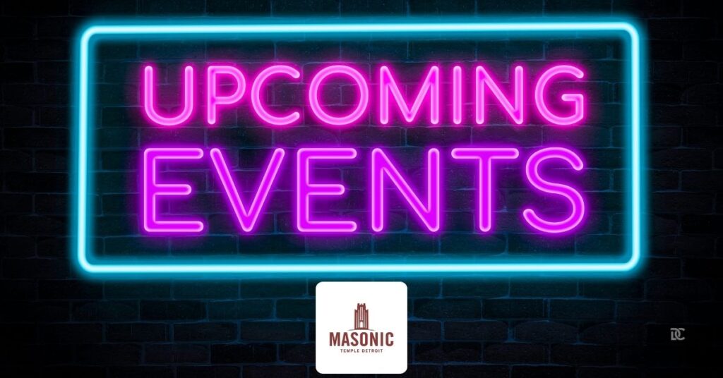 November 2024 Events at the Masonic Temple Detroit