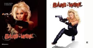 Pamela Anderson Reacts to Beyoncé's Stunning Tribute in Halloween Homage