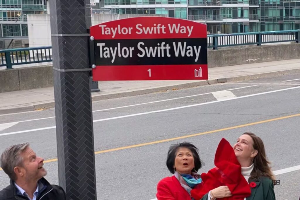 Taylor Swift Way: Toronto’s Pre-Concert Celebrations Light Up the City