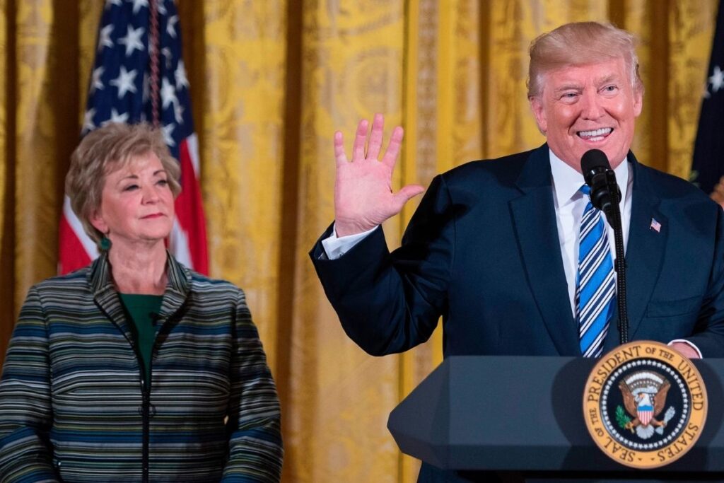 Trump appoints Linda McMahon, a former wrestling executive, as the head of the Department of Education