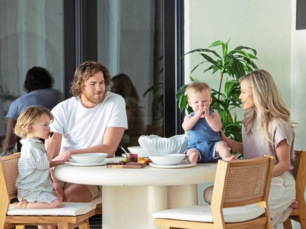 Witney Carson and Carson McAllister, together with their two sons