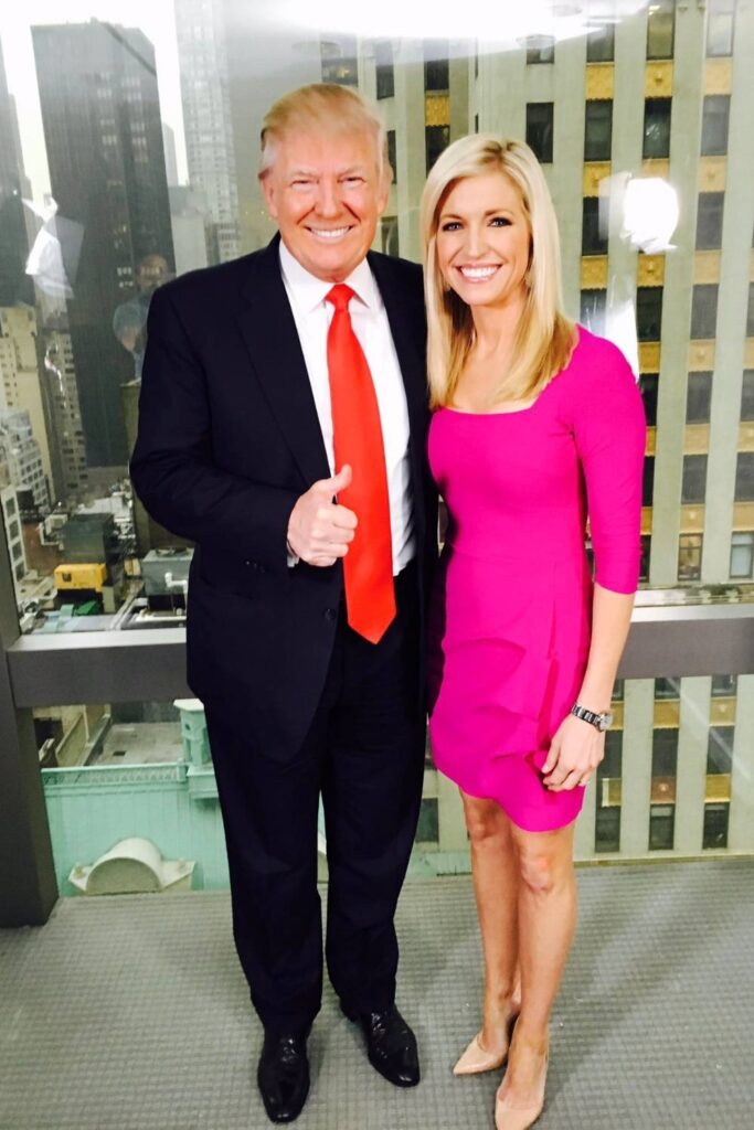 Ainsley Earhardt; exclusive interview with Donald Trump