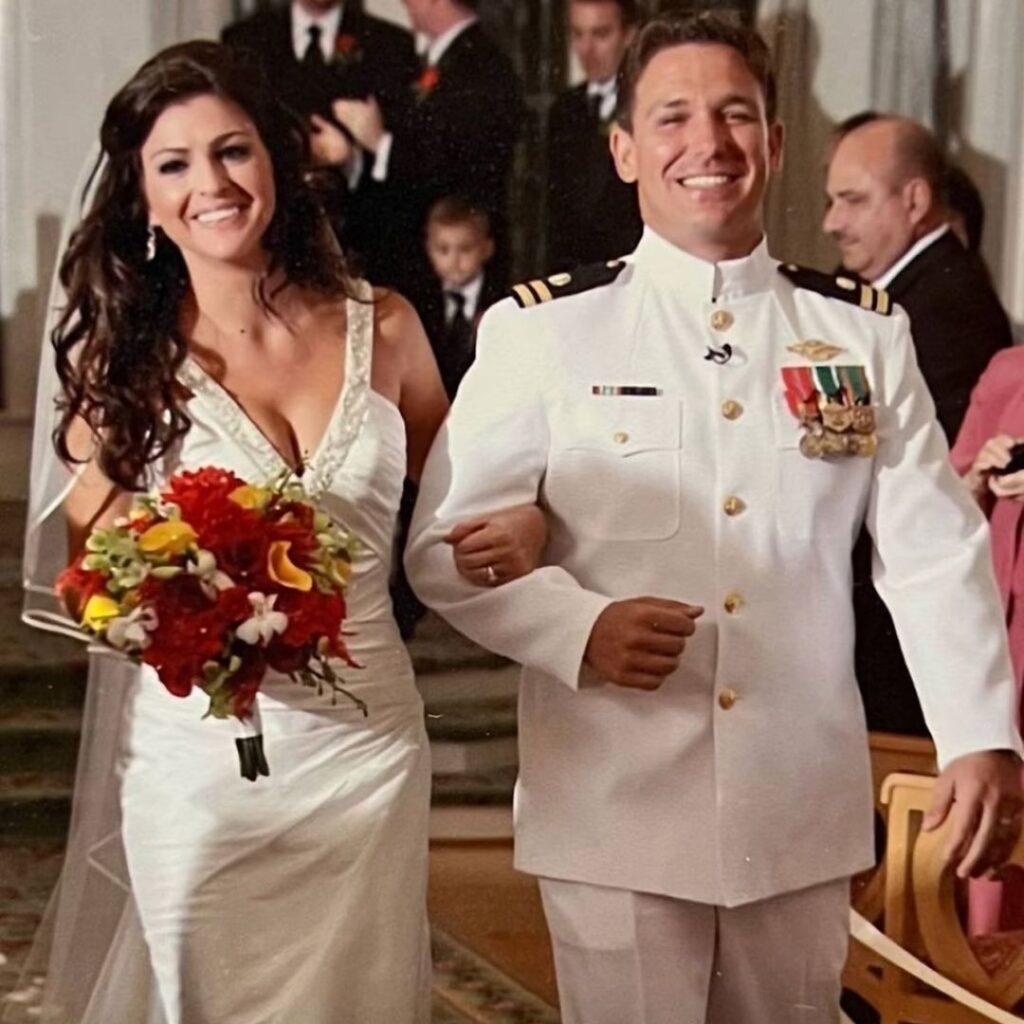 Casey Black and Ron DeSantis wedding pictures