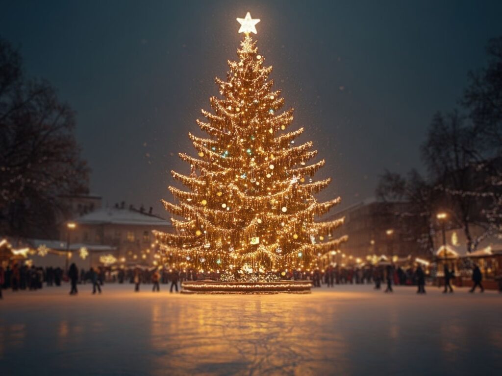 Detroit Tree Lighting at Campus Martius Park