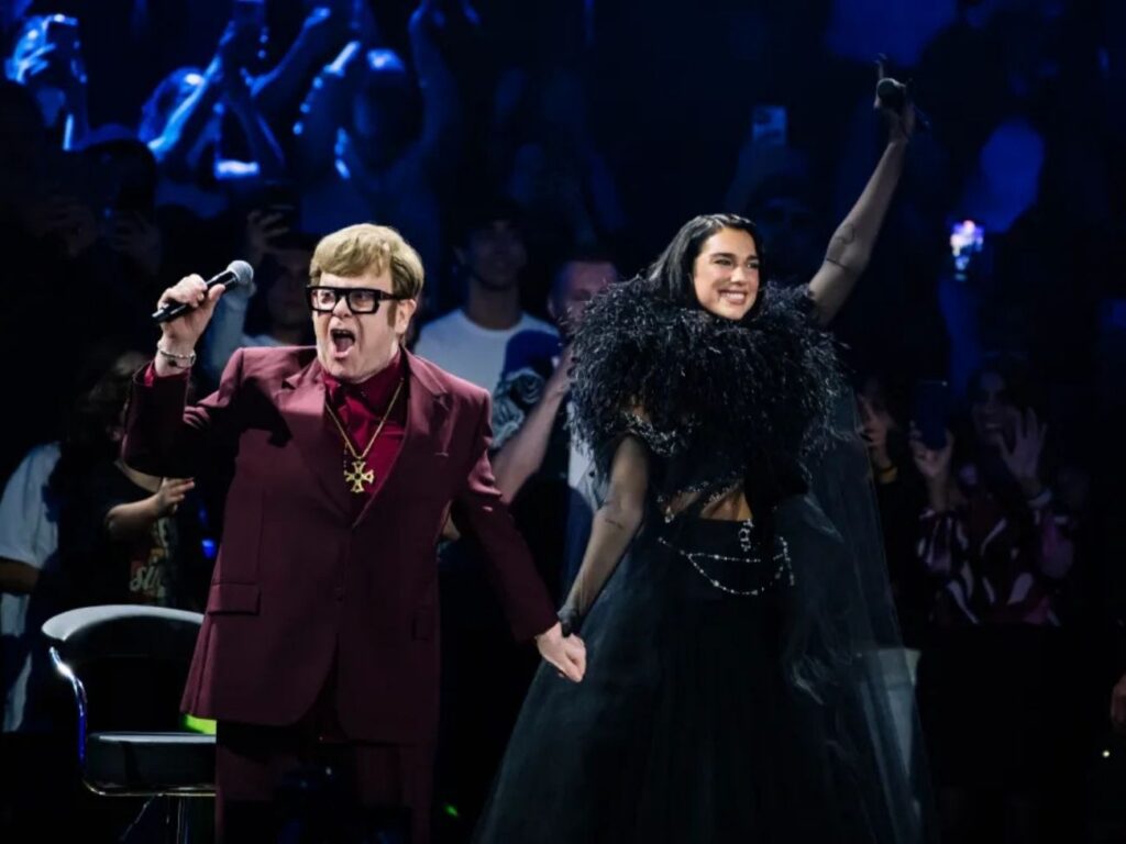 Dua Lipa’s pairing with Sir Elton John