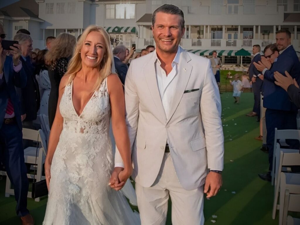 Pete Hegseth married Jennifer Rauchet in 2019