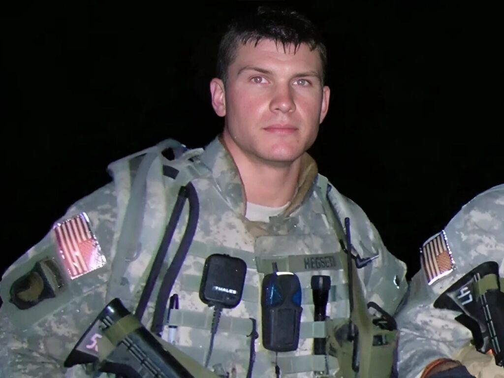 Pete Hegseth served as an Army National Guard officer since 2003