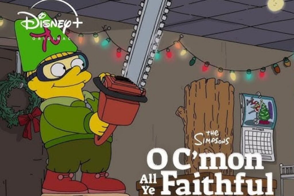 The Simpsons - O C’mon All Ye Faithful on Disney+