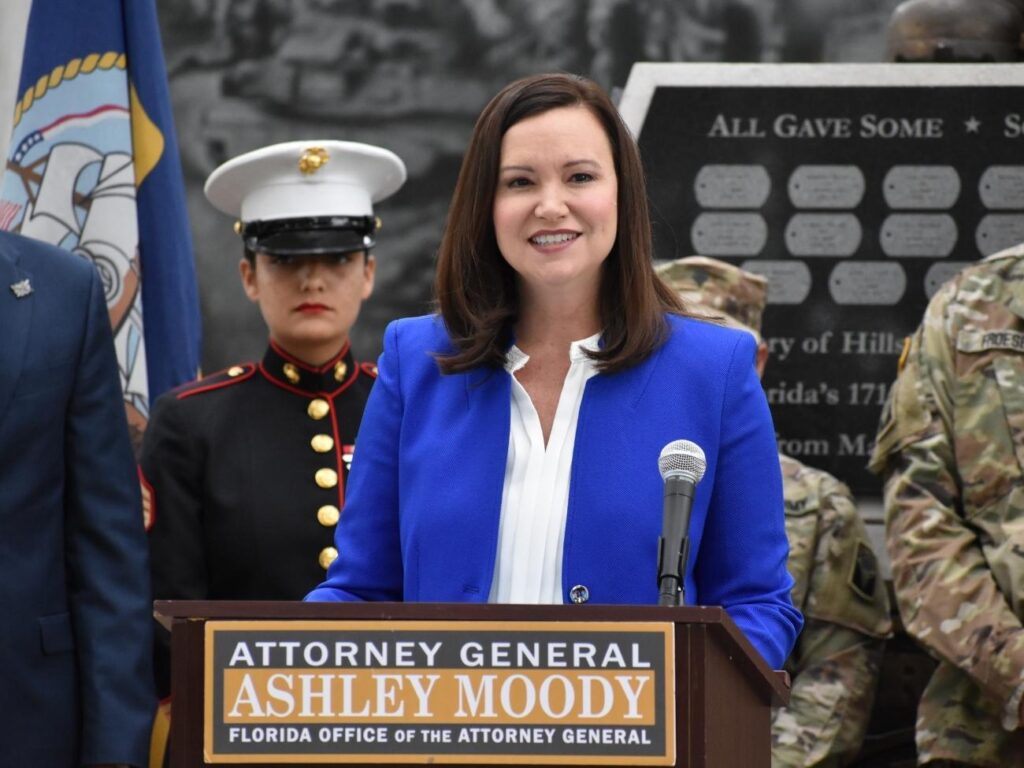 Ashley Moody was elected as Florida’s Attorney General in 2018