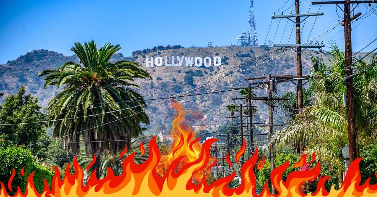 Did the Hollywood Sign Burn Down Today?