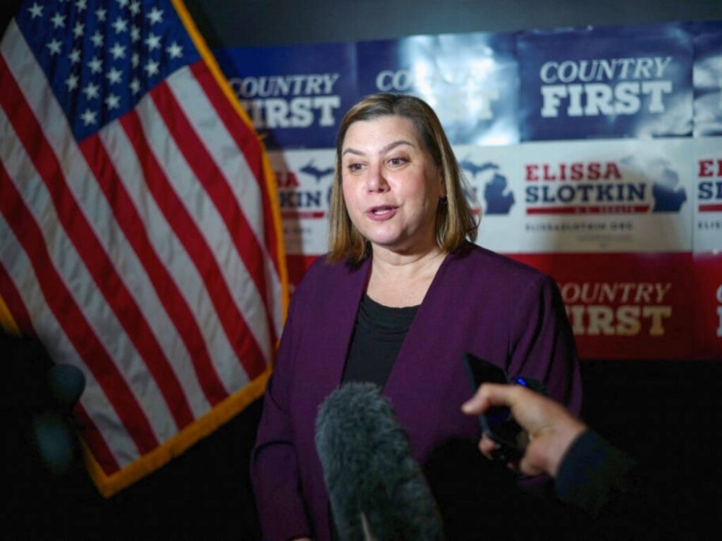 Elissa Slotkin a Democratic U.S. Representative for Michigan's 7th Congressional District