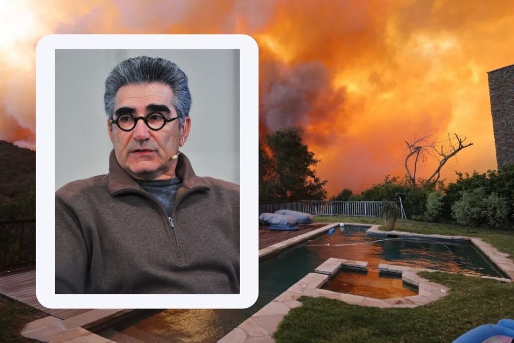 Eugene Levy evacuated his Pacific Palisades home due to wildfires