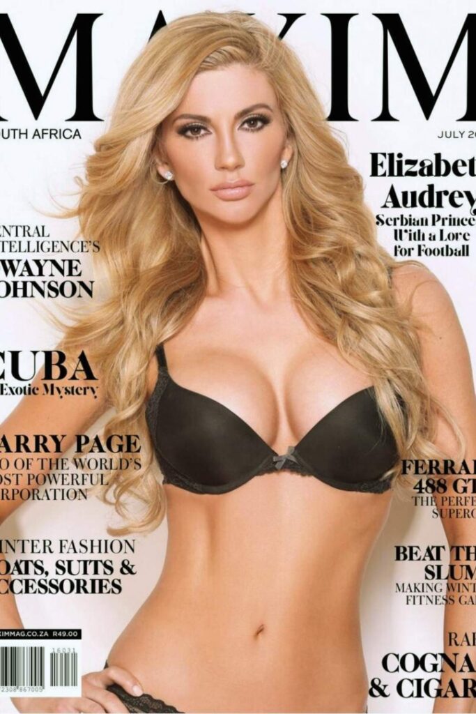 Katarina Miketin Shines as Maxim Cover Model