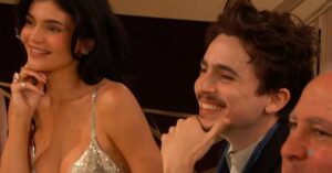 Kylie Jenner and Timothée Chalamet Make a Red Carpet Appearance at the Golden Globes