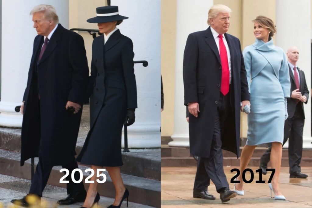 Melania Trump’s Memorable Look from the Last Inauguration