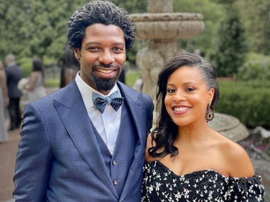 Sheinelle Jones and her husband, Uche Ojeh