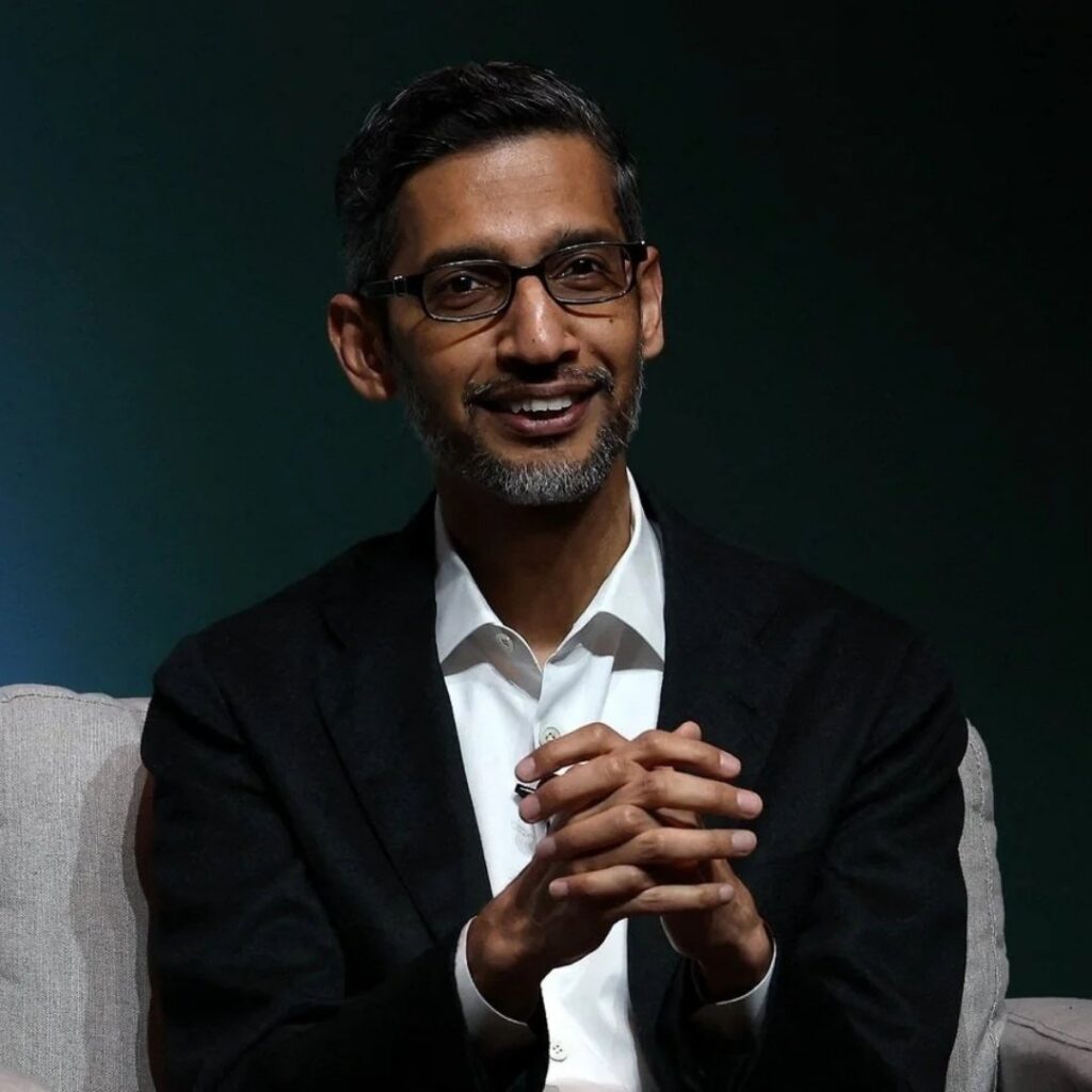 Sundar Pichai (age 52), born on June 10, 1972, in Chennai, India