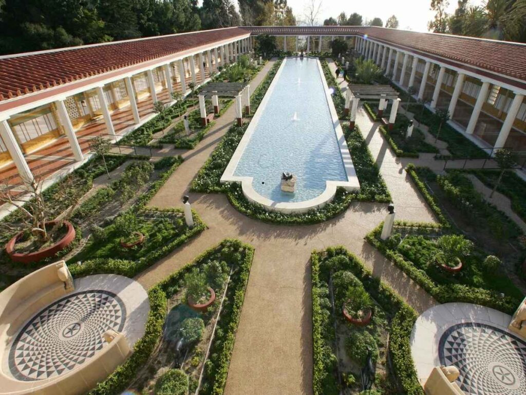 The Getty Villa Garden