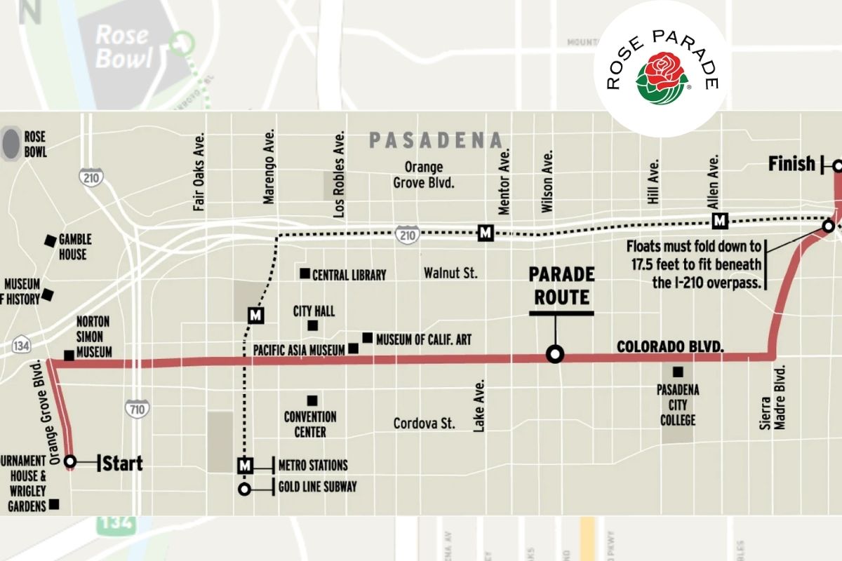 Your Guide To The 2025 Rose Bowl Parade Time Route And Viewing Options