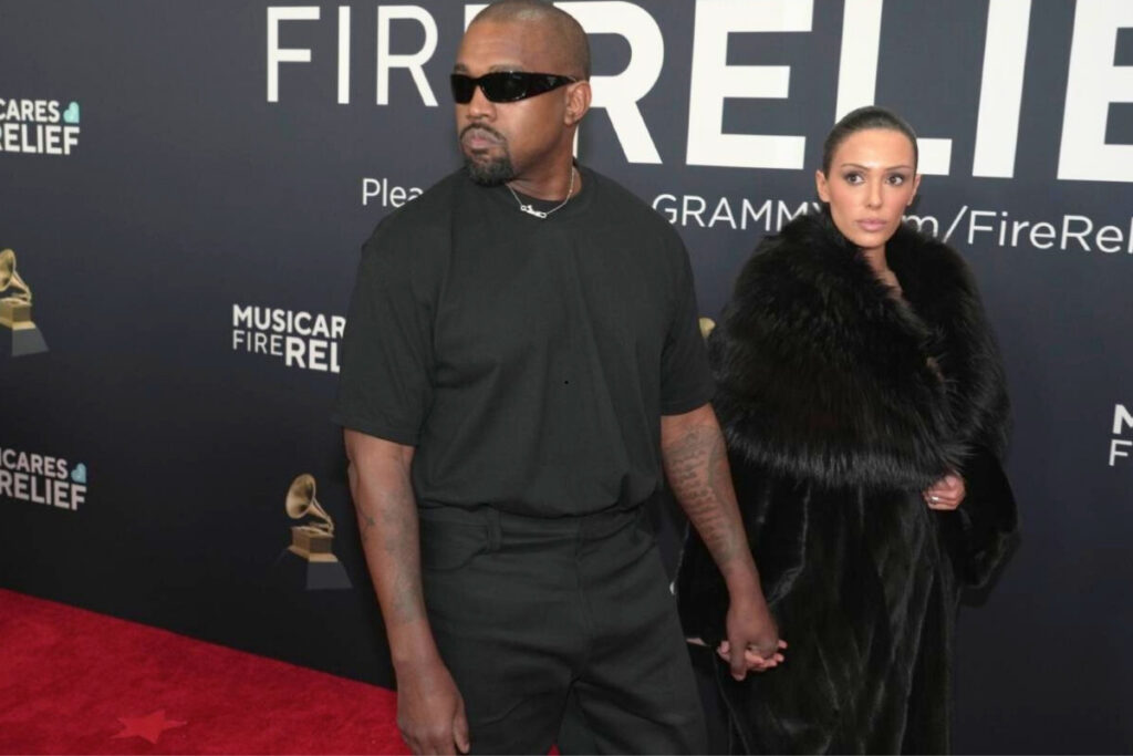 Bianca Censori stepped onto the red carpet at the Grammys 2025 wearing a long black fur coat