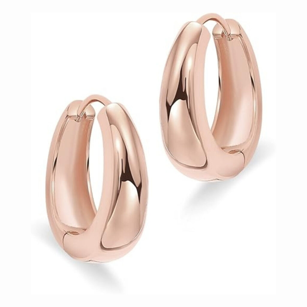 Pavoi 14-Karat Gold-Plated Chunky Hoop Earrings